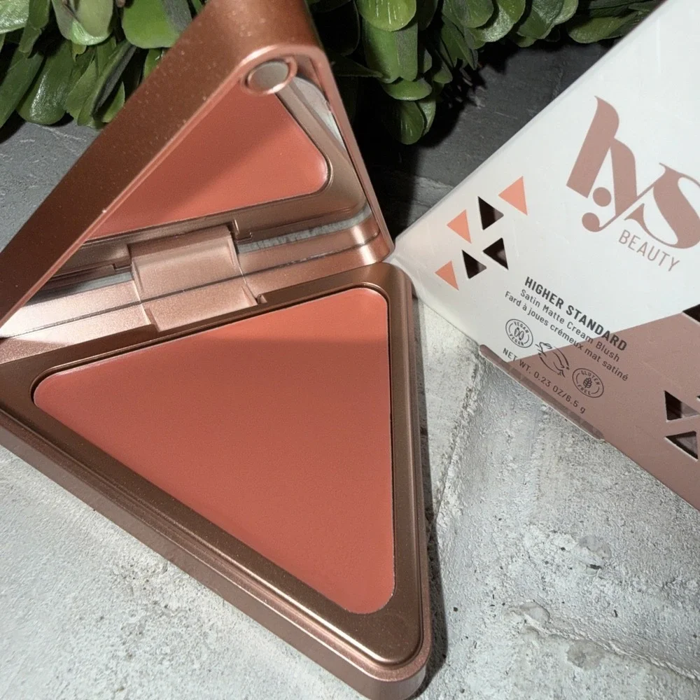 LYS Beauty, Higher Standard Satin Matte Cream Blush, Cruelty Free Shade Kindness